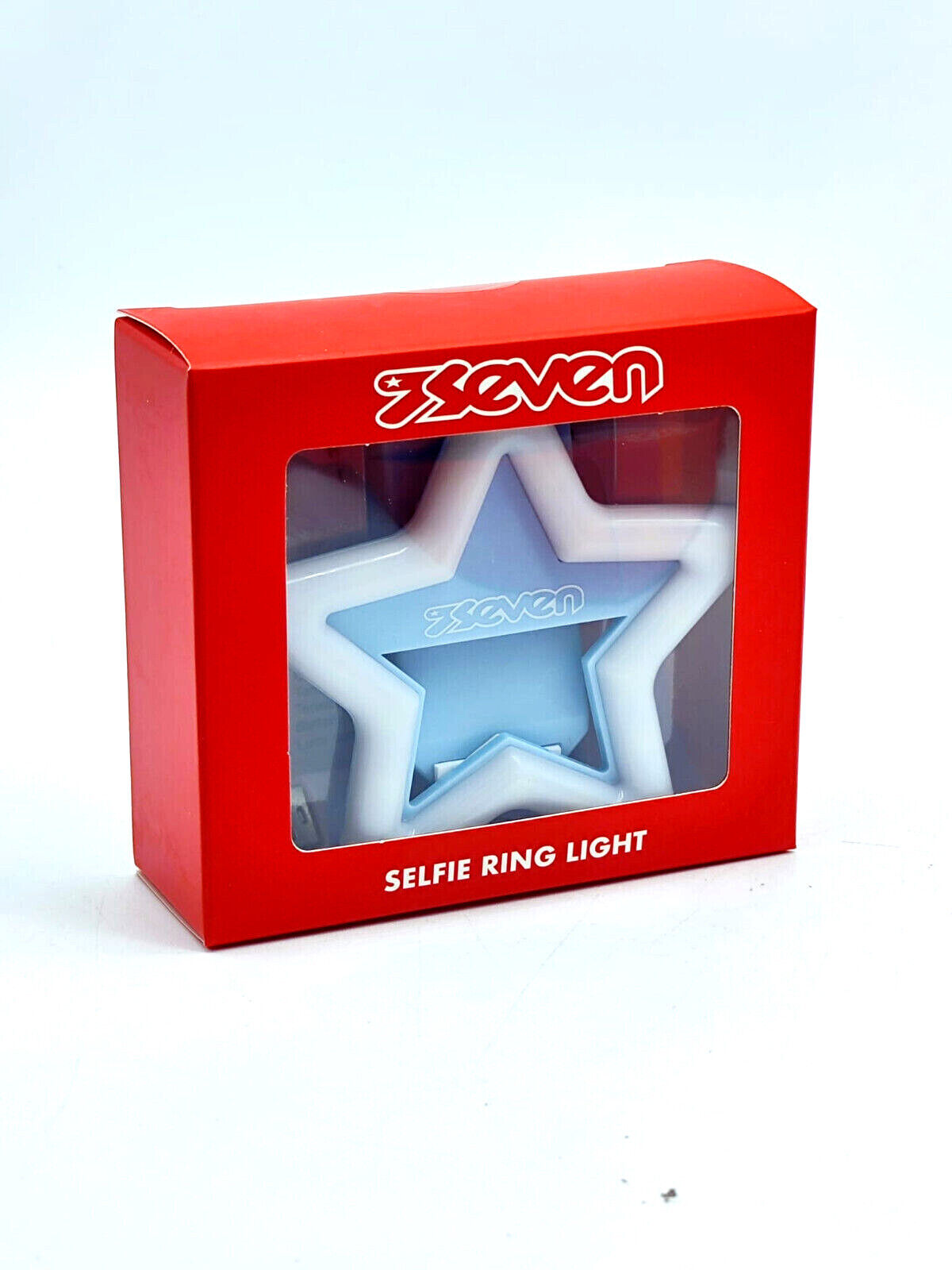 SELFIE RING LIGHT SEVEN LED stella azzurra